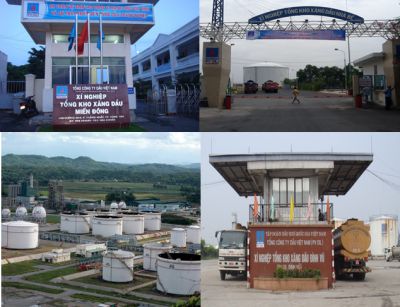 CÁC TỔNG KHO XĂNG DẦU